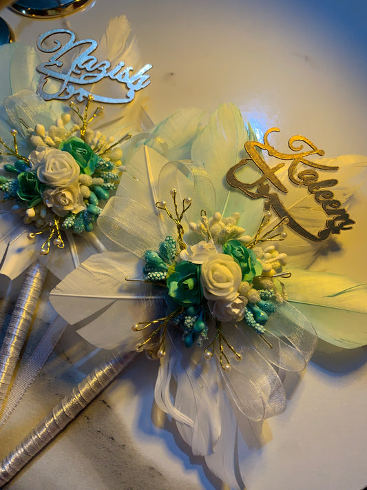 Floral nikkah pen