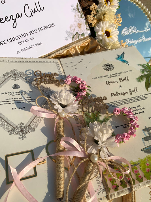 Floral nikkah prn