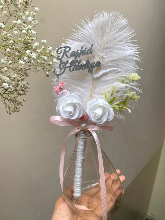 Floral nikkah pen