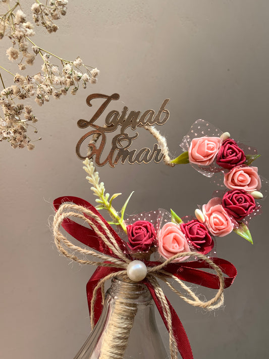 Floral nikkah pen