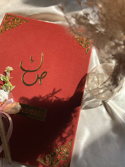 Velvet Nikkah booklet