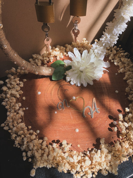 Wooden ring tray