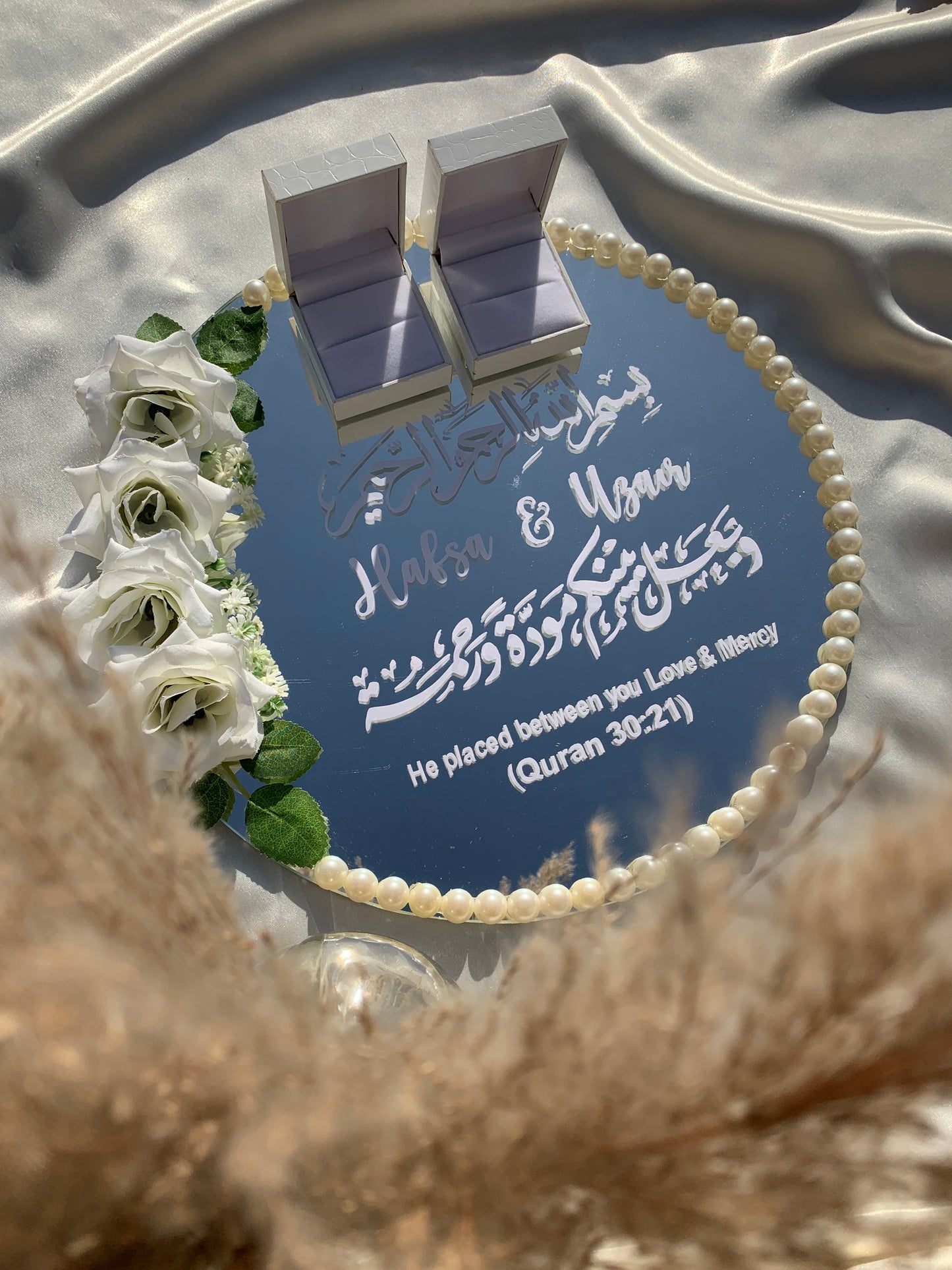 Floral ring tray