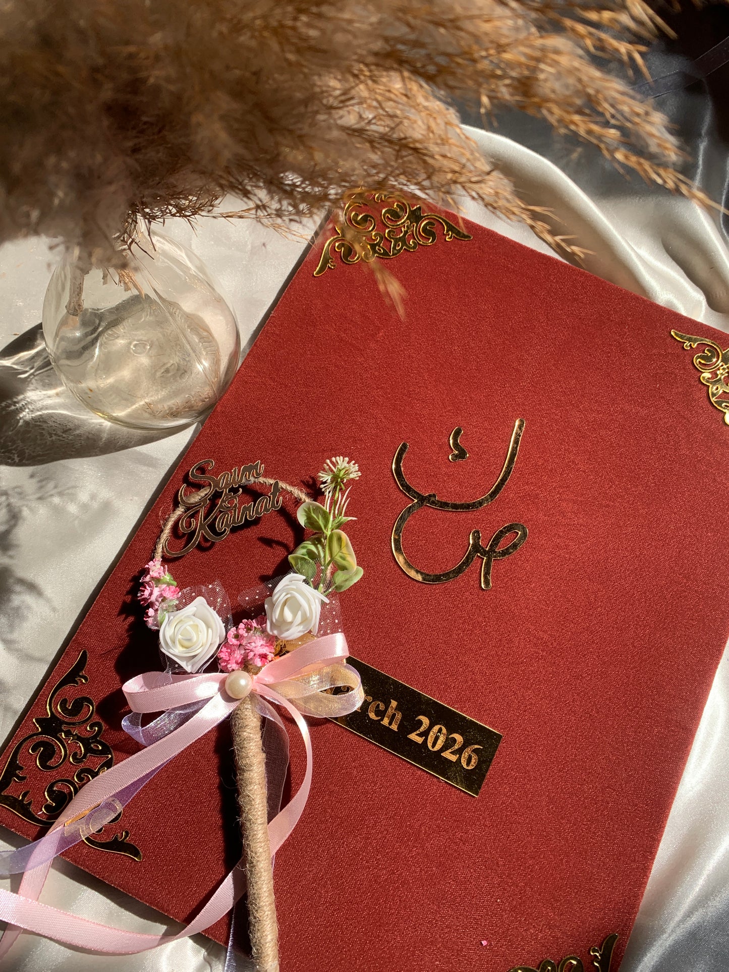 Velvet Nikkah booklet