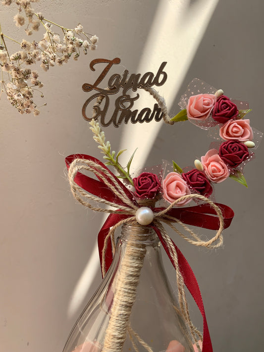 Floral nikkah pen