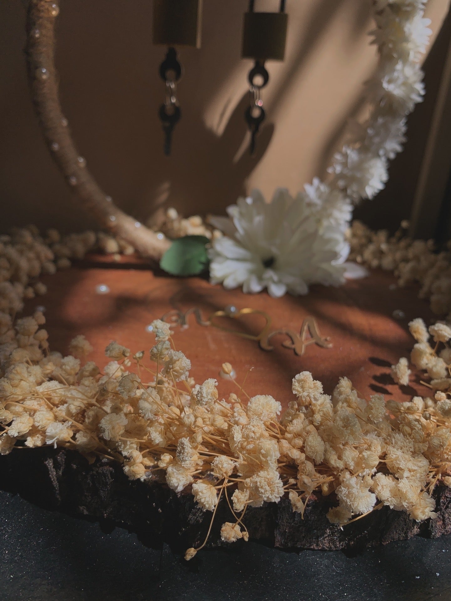 Wooden ring tray