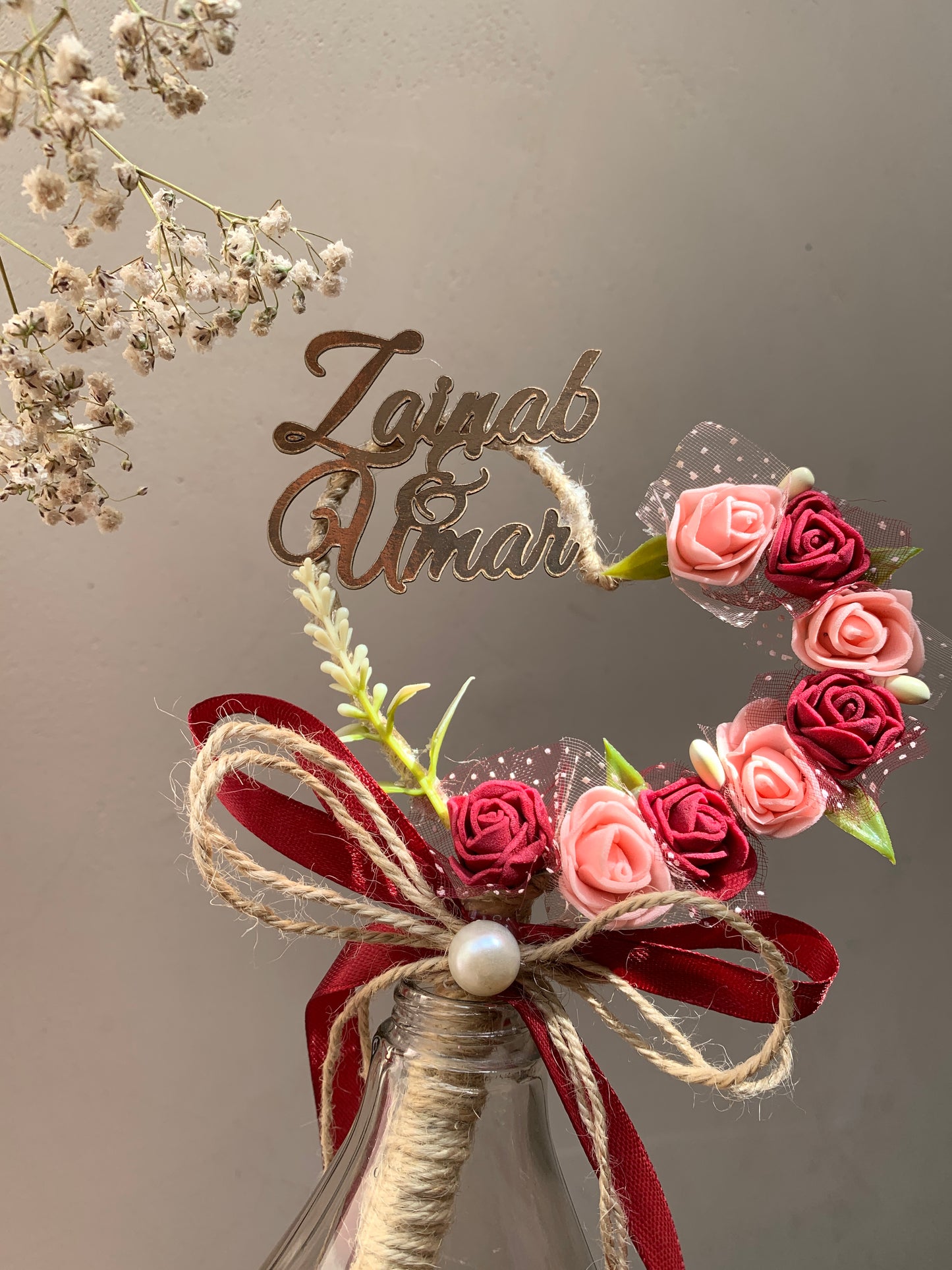 Floral nikkah pen
