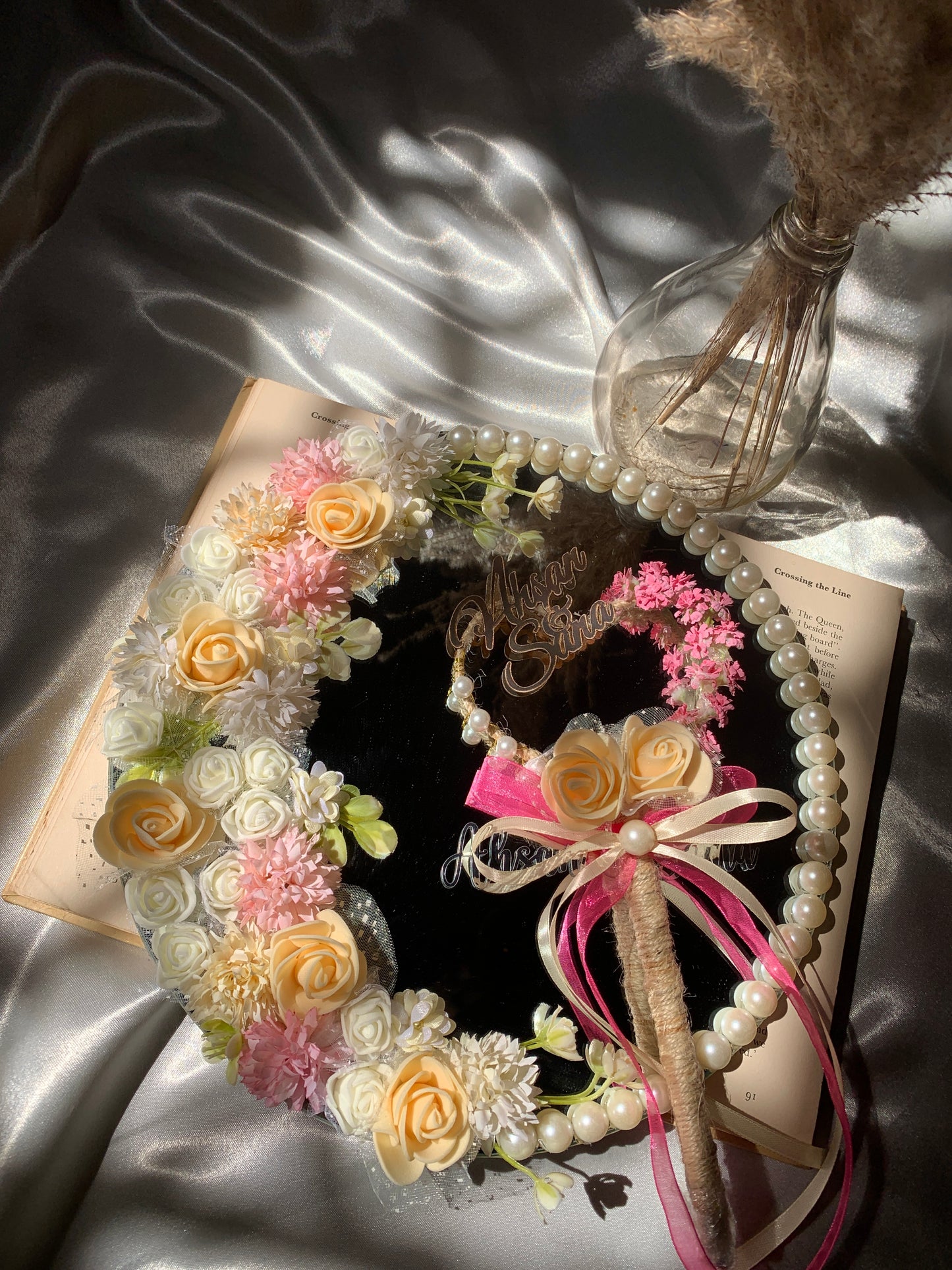 Floral mirror