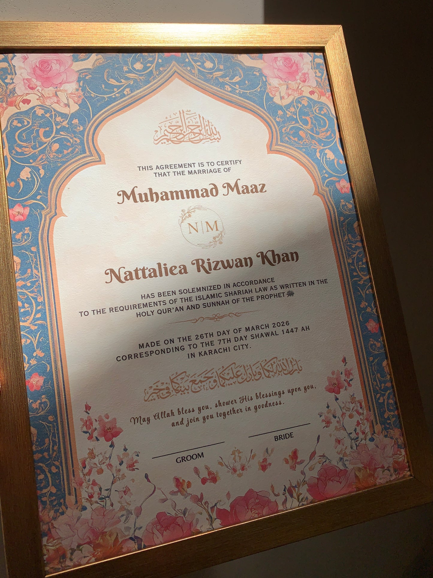 Floral garden Nikkahnama