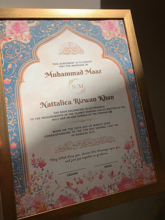 Floral garden Nikkahnama