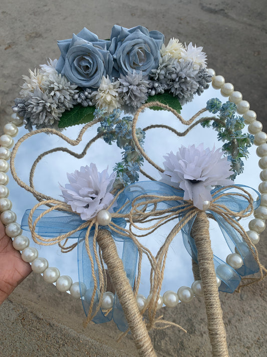 Floral mirror