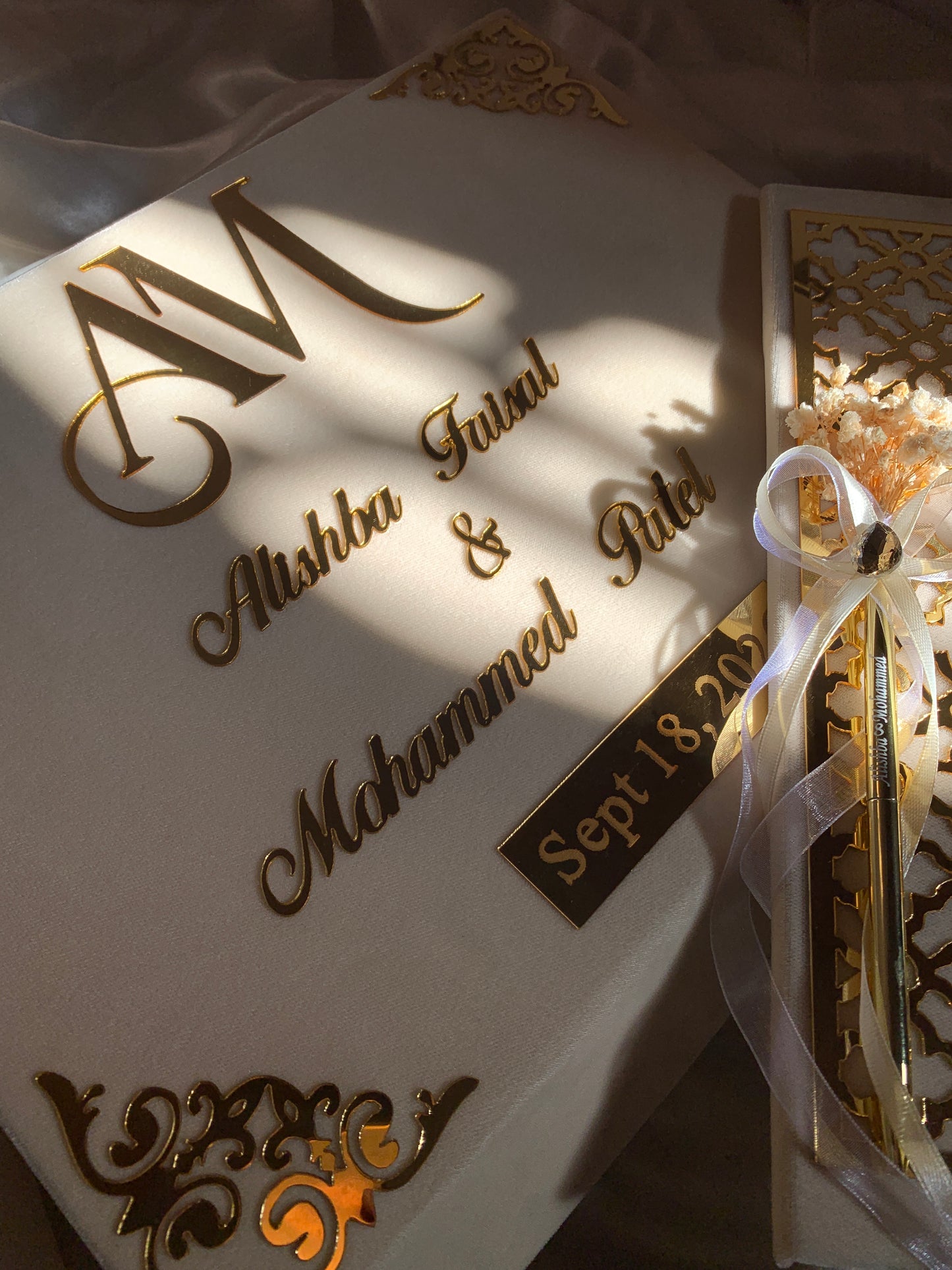 Velvet Nikkah Booklet