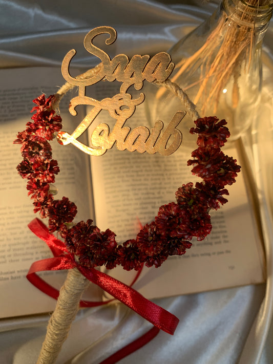 Floral nikkah pen