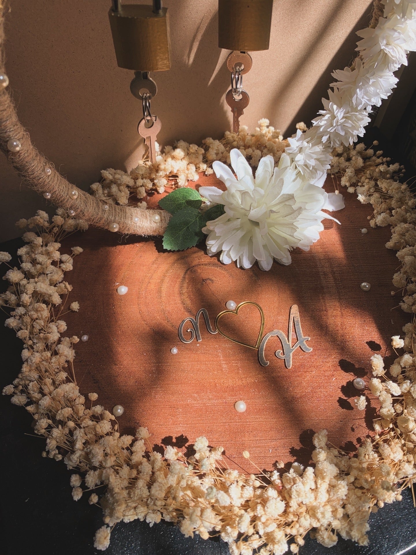 Wooden ring tray