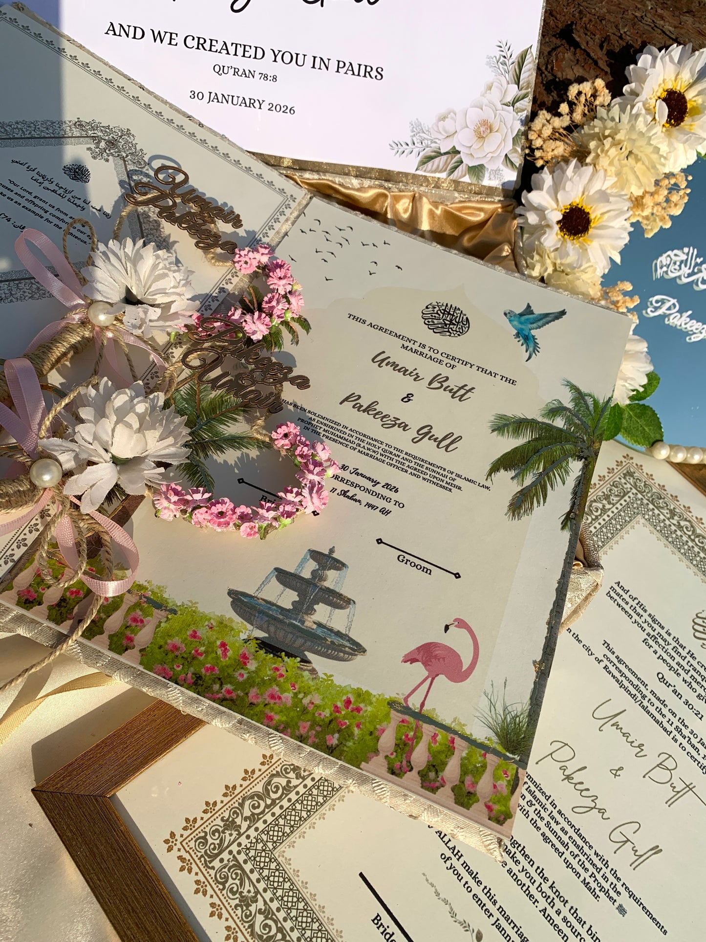 Pakeeza Nikkah booklet