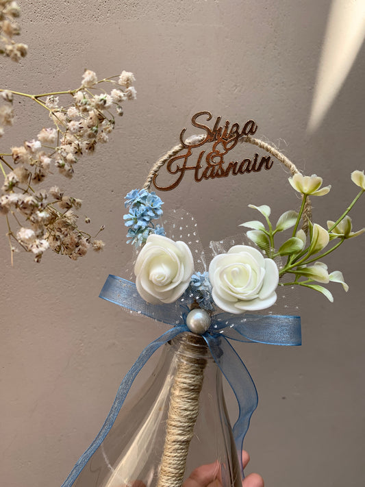 Floral nikkah pen