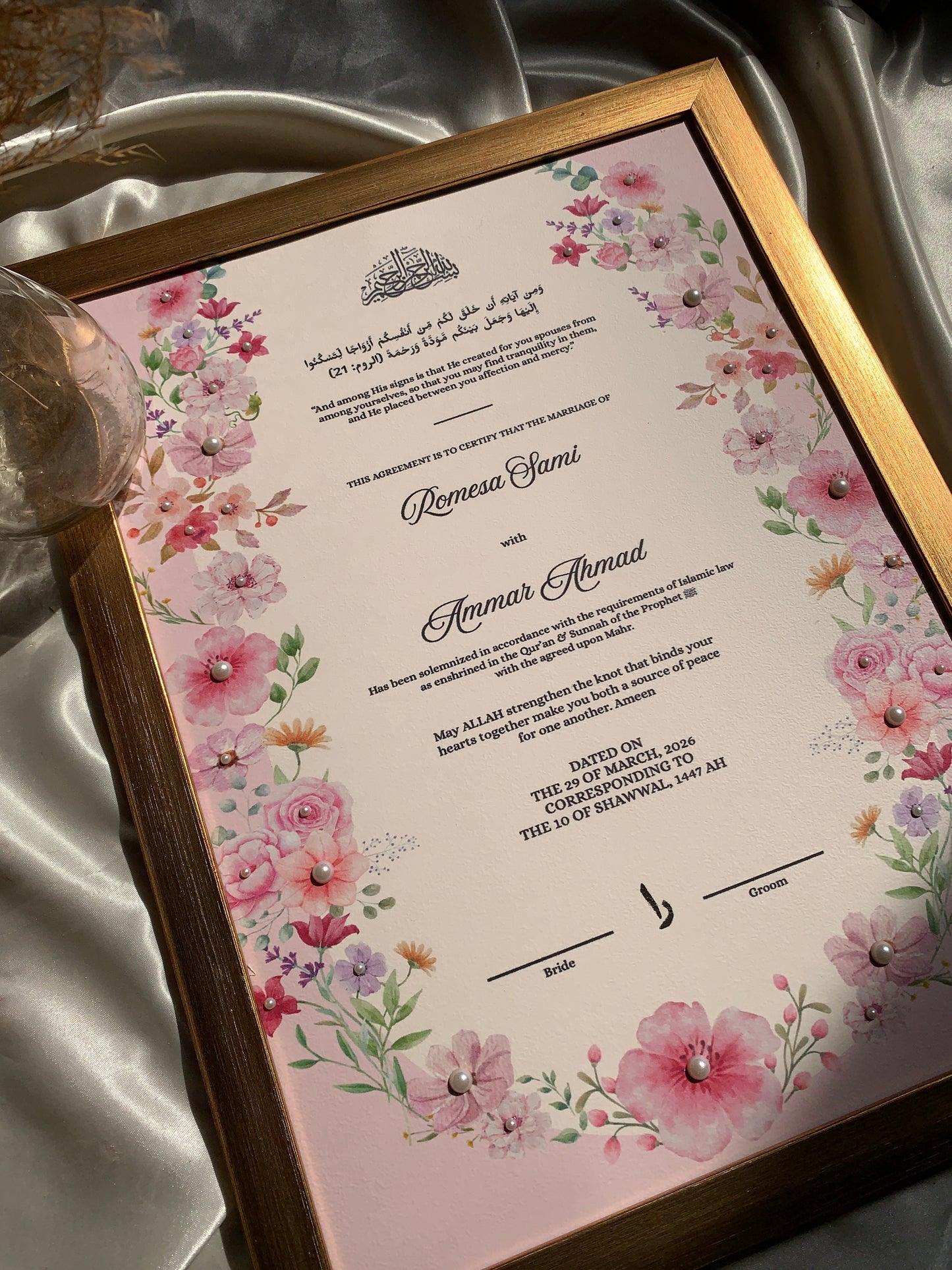 Fairytale Bloom Nikkahnama
