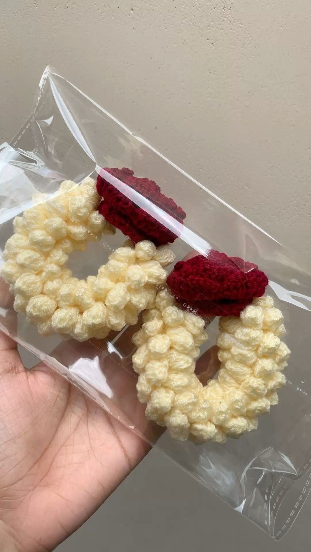 Crochet gajra for baby