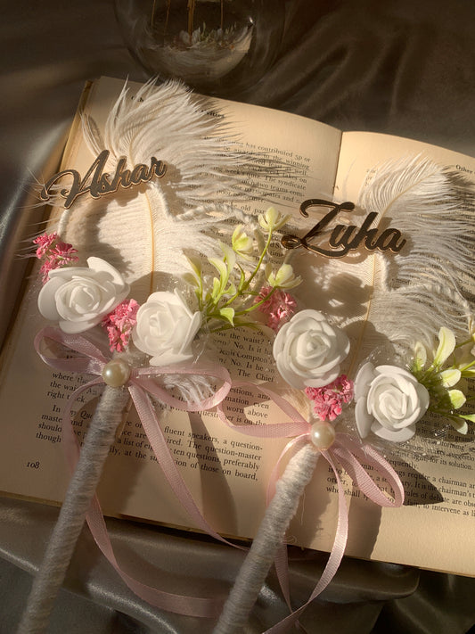Floral nikkah pen