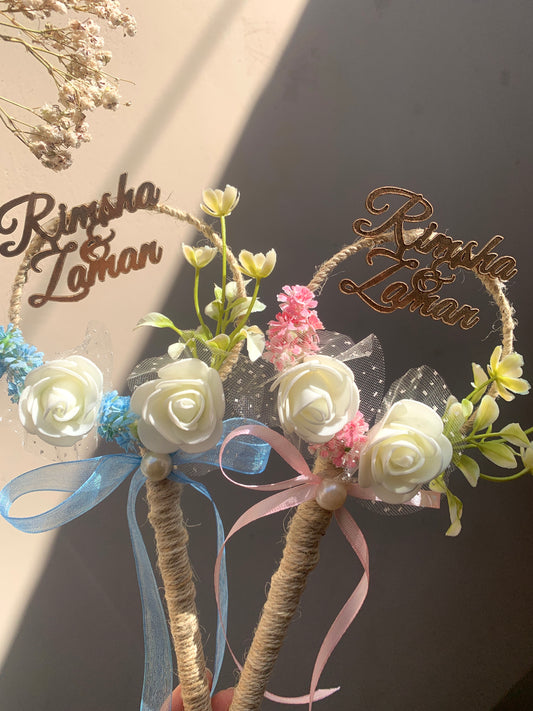 Floral nikkah pen