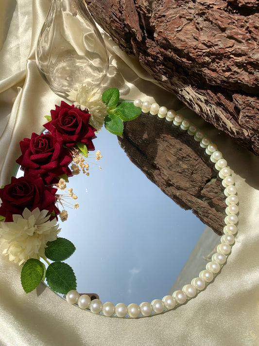 Floral mirror
