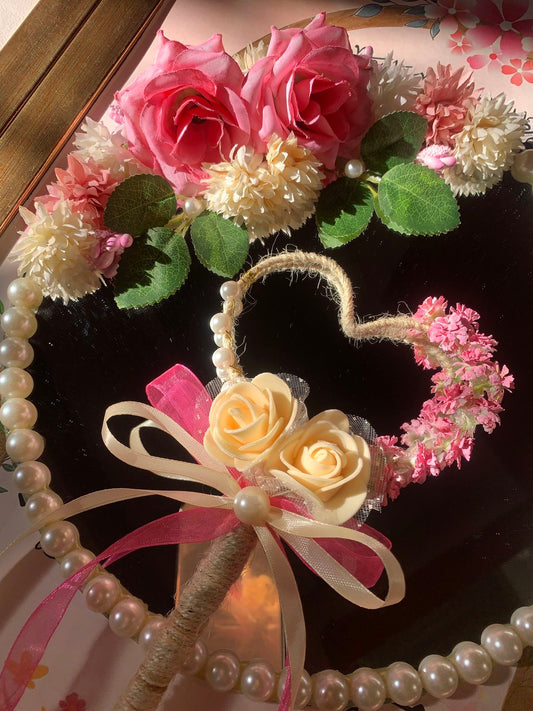 Floral mirror