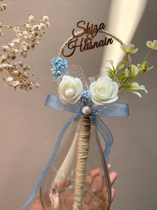 Floral nikkah pen