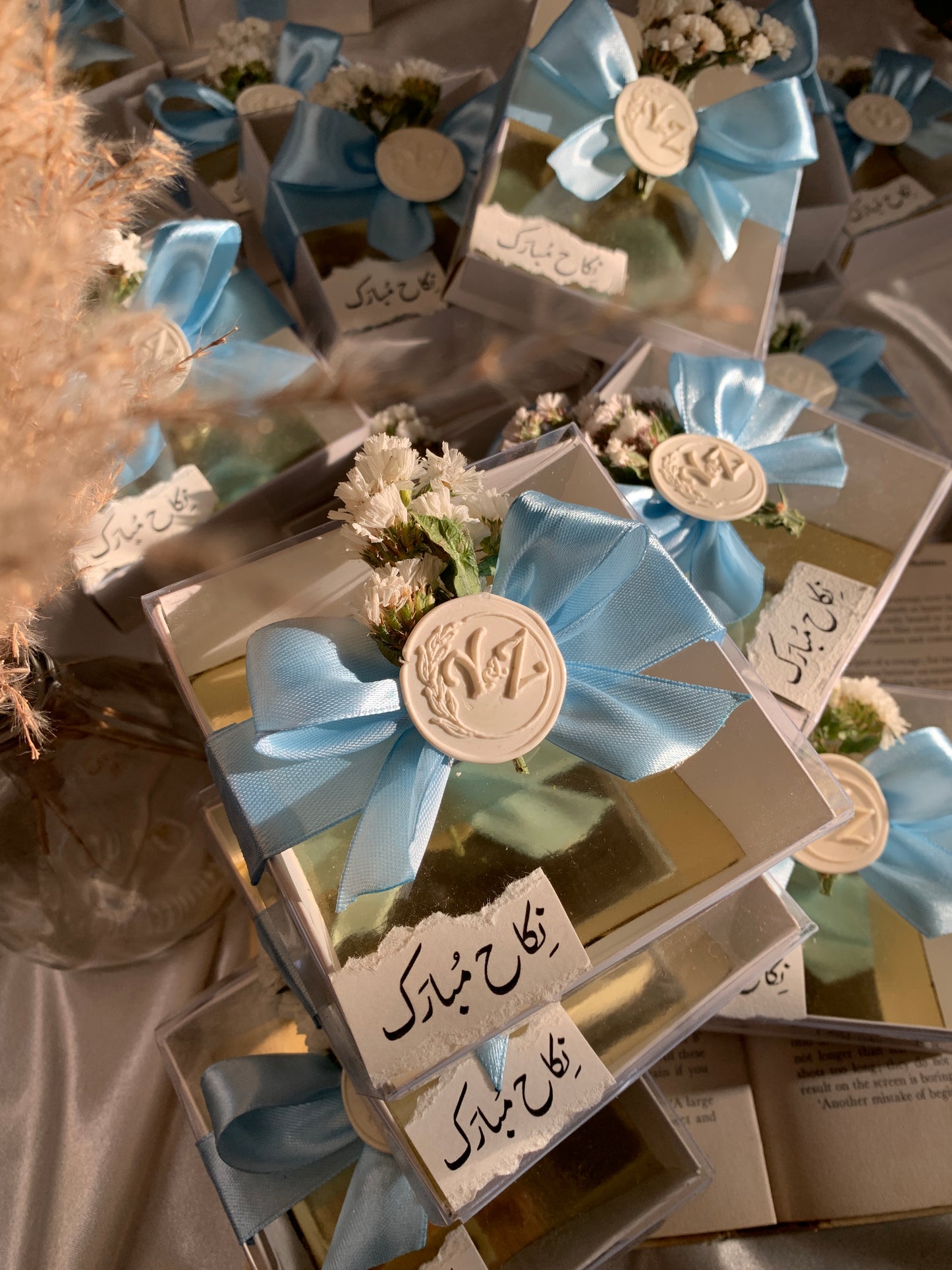 Nikkah bid boxes