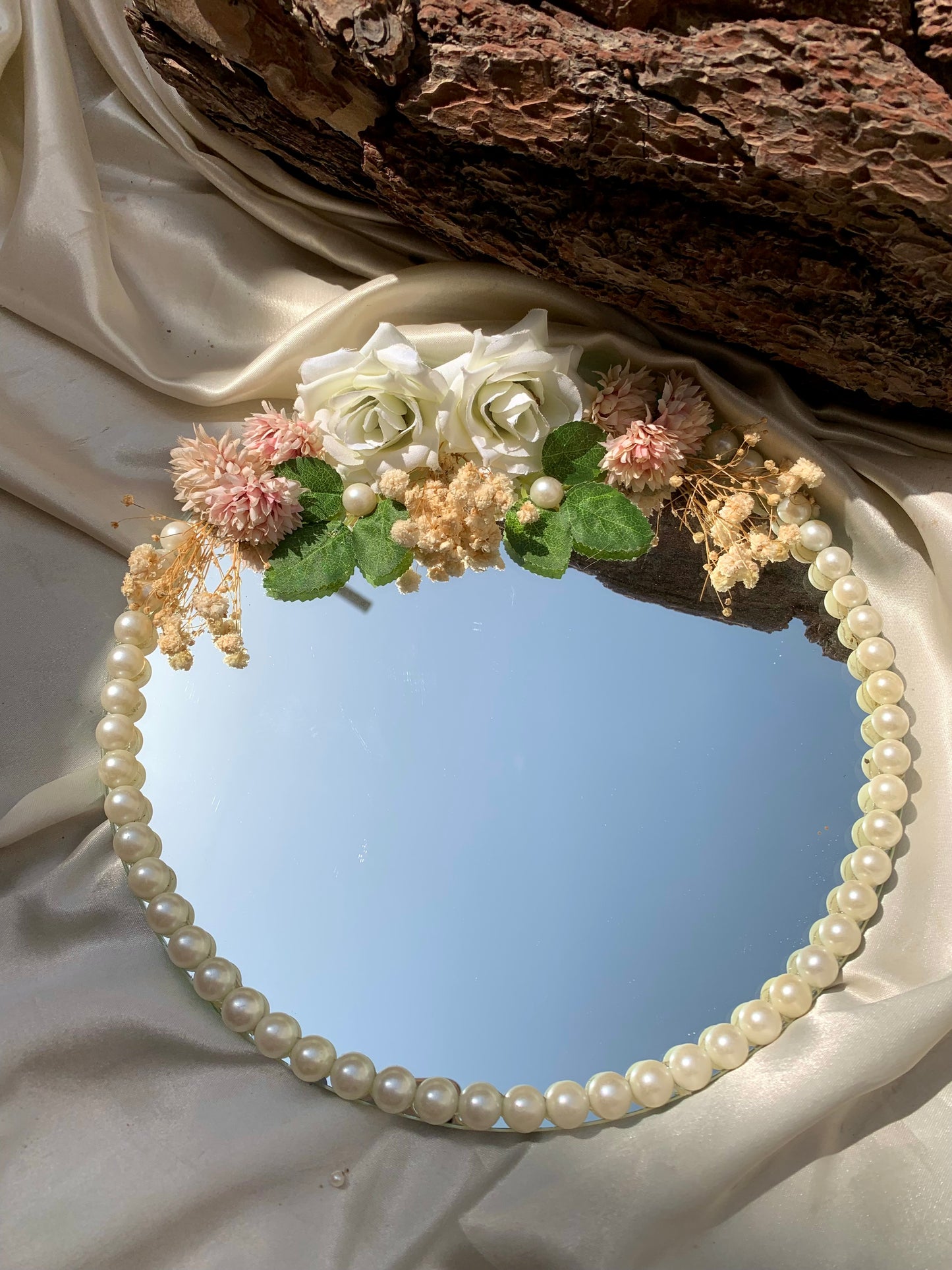 Floral mirror