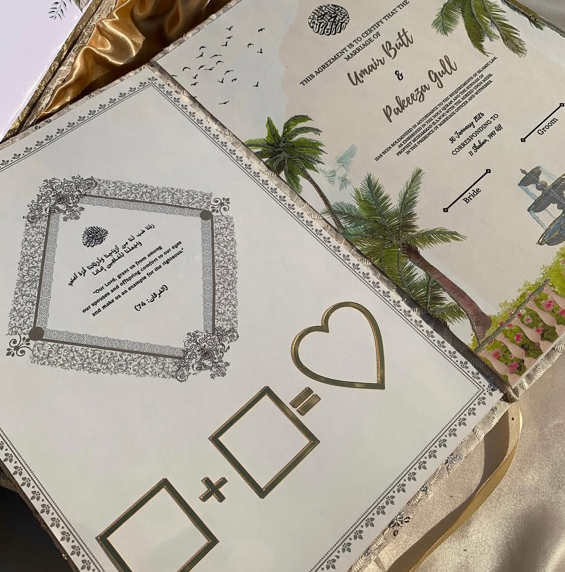 Pakeeza Nikkah booklet