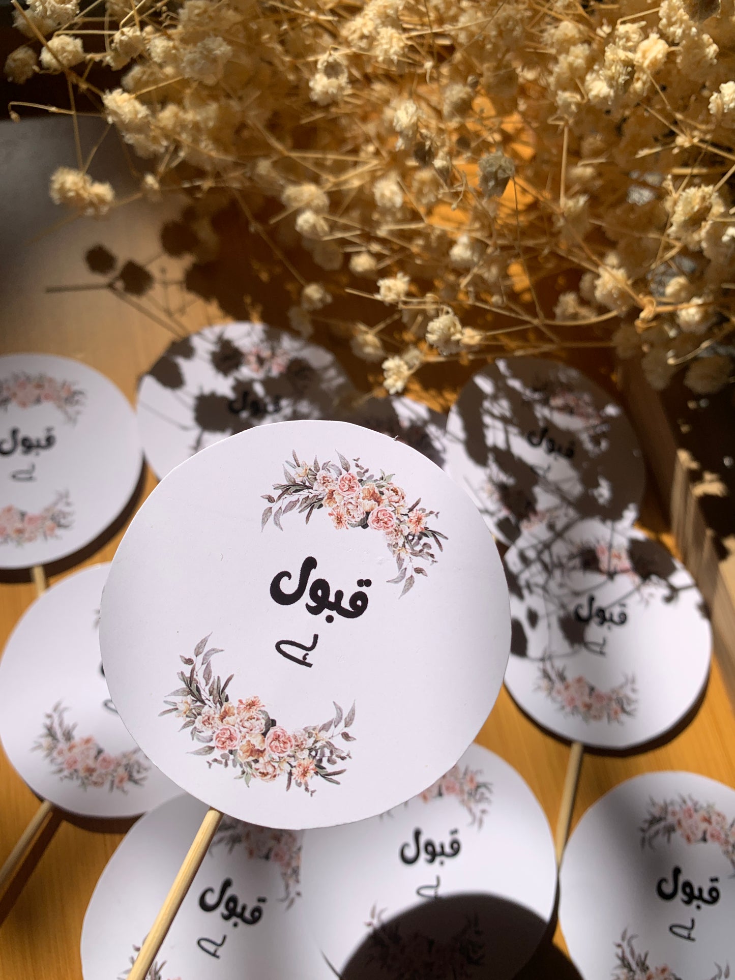 Nikkah mithai toppers