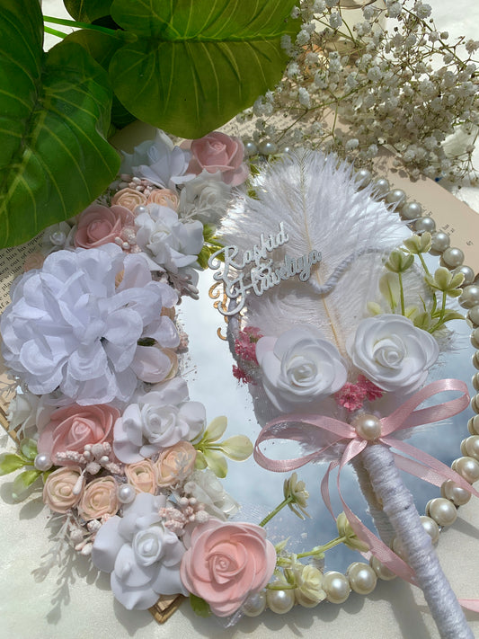 Floral mirror